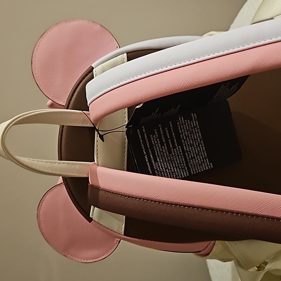 Loungefly Backpack Minnie Mouse Neopolitan Ice Cream Sundae - Picture 5 of 6